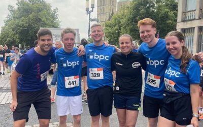 bpc beim Leonardo Campus Lauf und beim Münster City Run